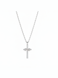 Woman’s Stainless steel Infinity cross pendant.