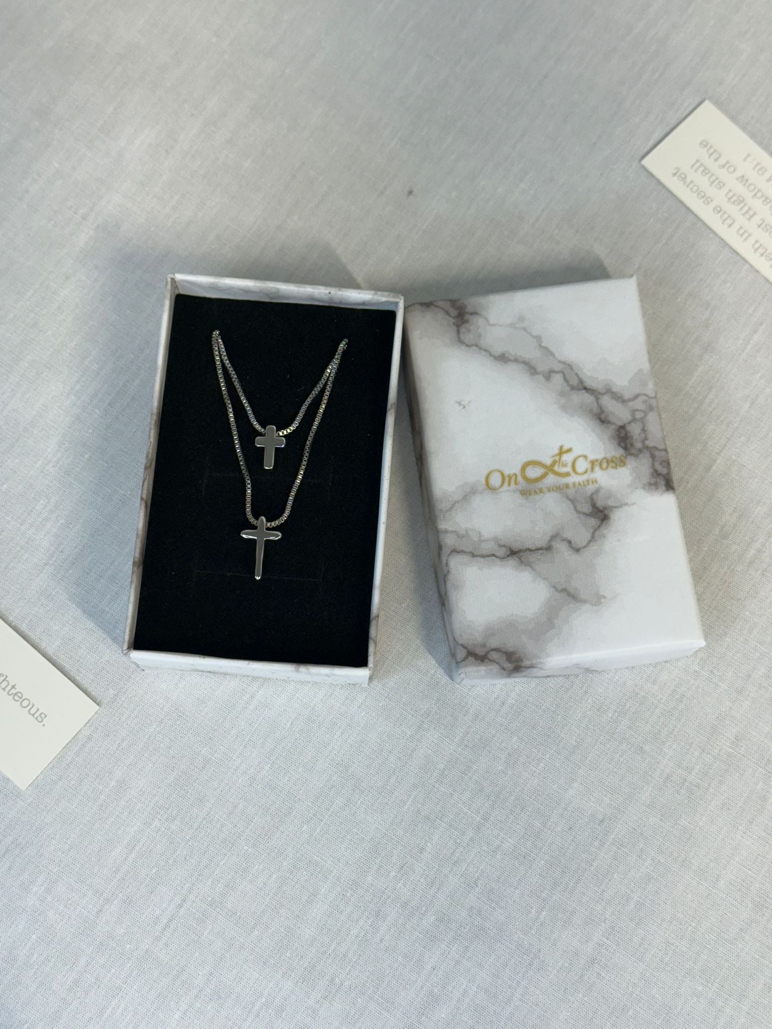 Women’s Small Silver Cross Pendant.