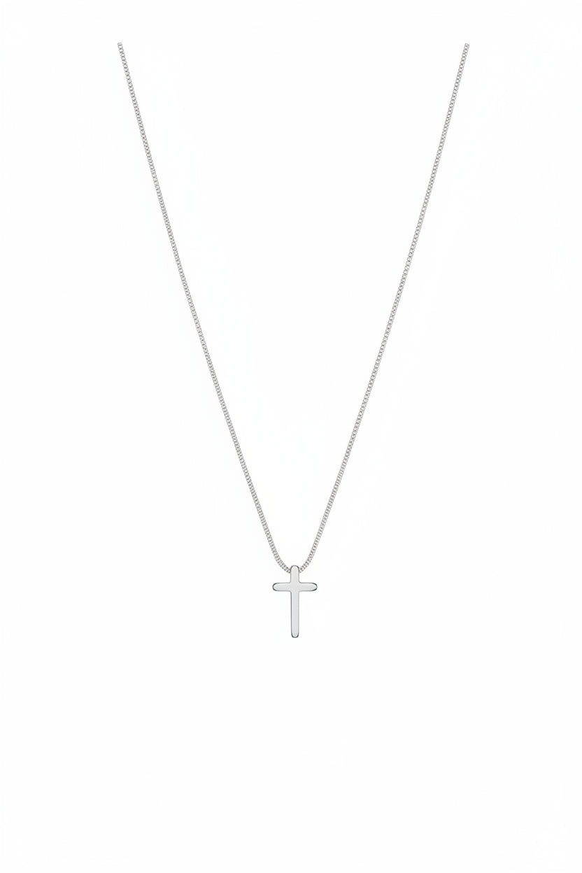 Women’s Small Silver Cross Pendant.