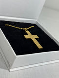 Stainless Steel “Lords Prayer ” Cross Pendant.