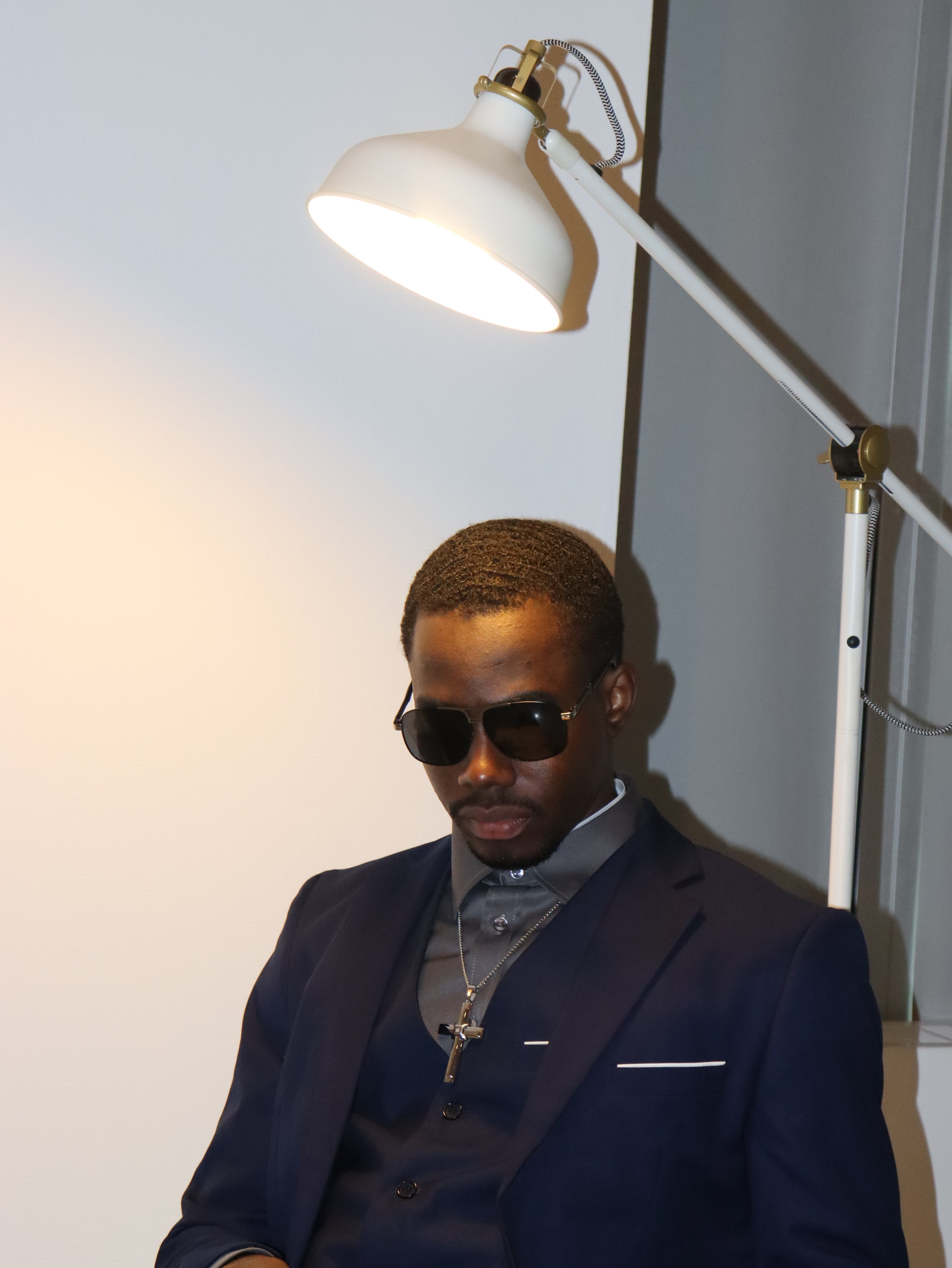 Men’s Vintage Style Stainless Steel Cross Pendant Necklace.