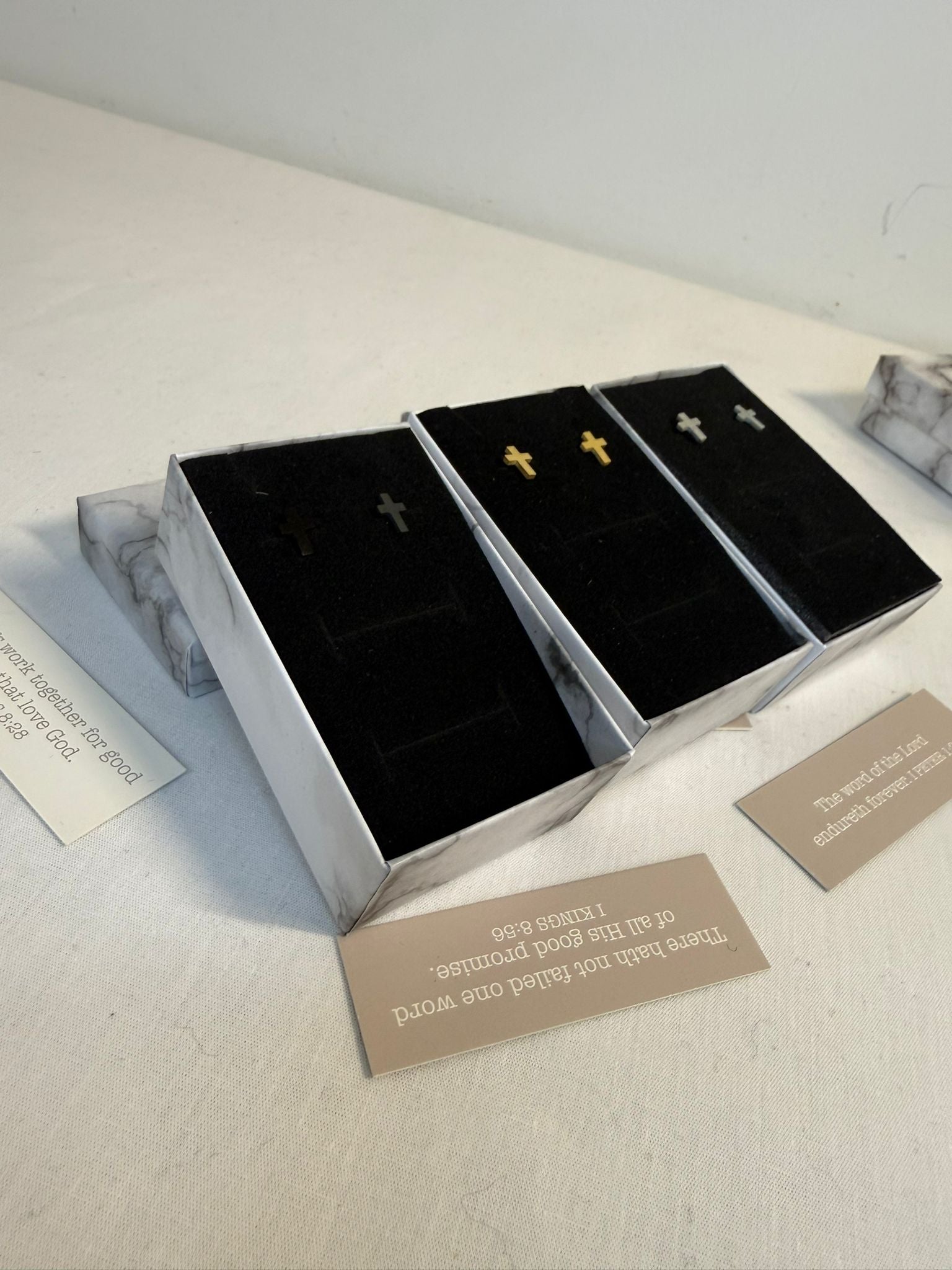 Simple Cross Studs