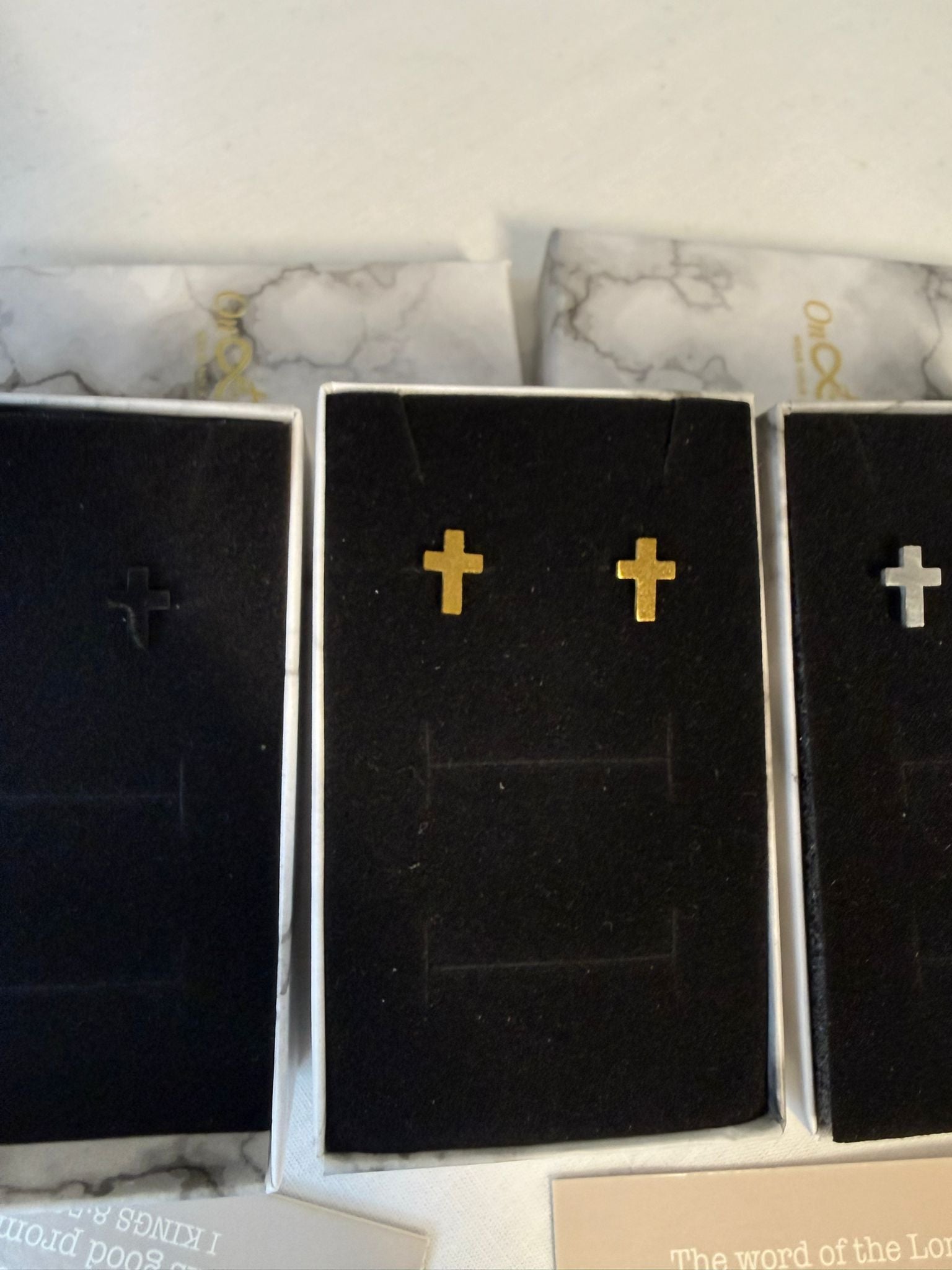 Simple Cross Studs