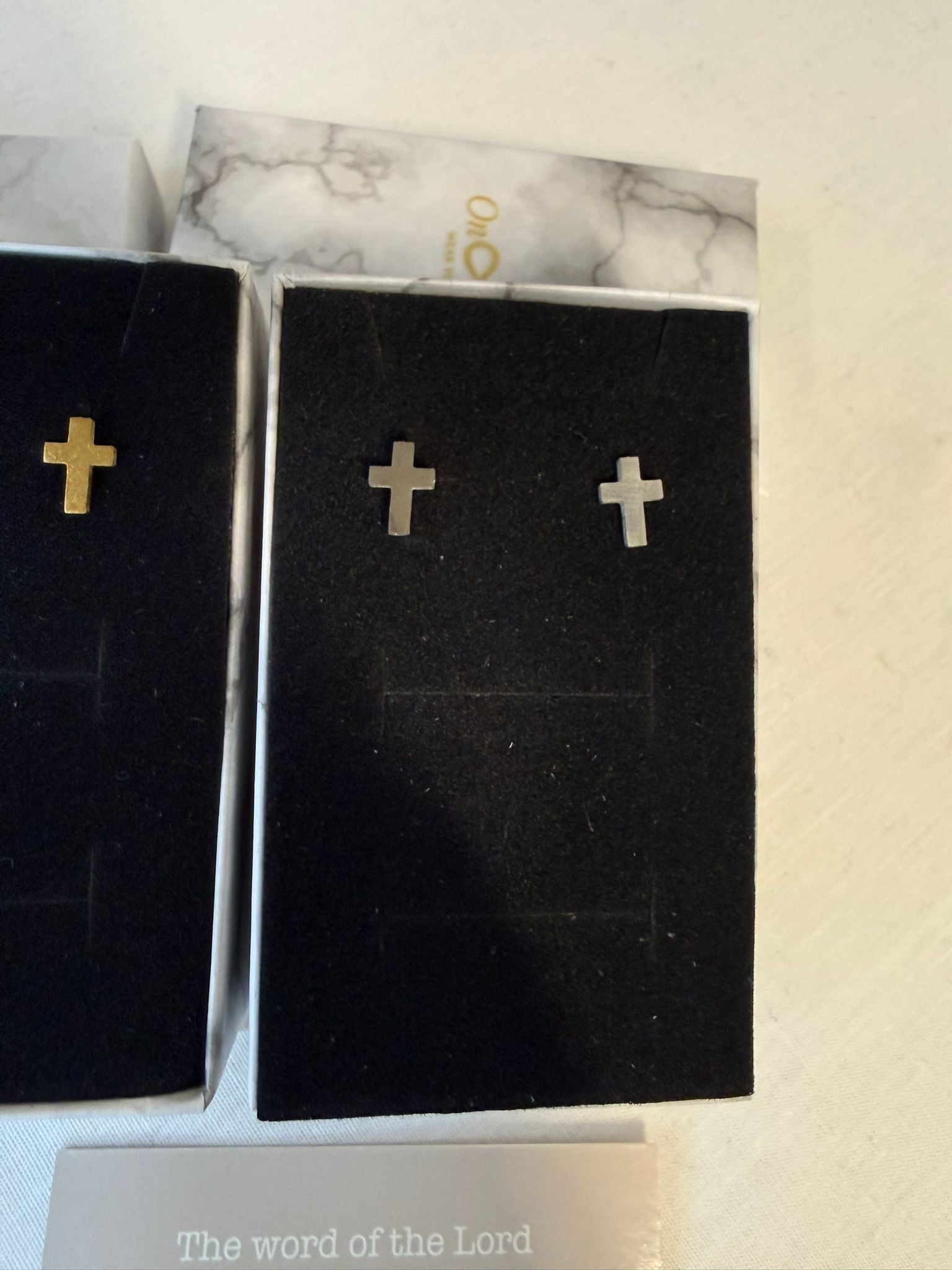Simple Cross Studs