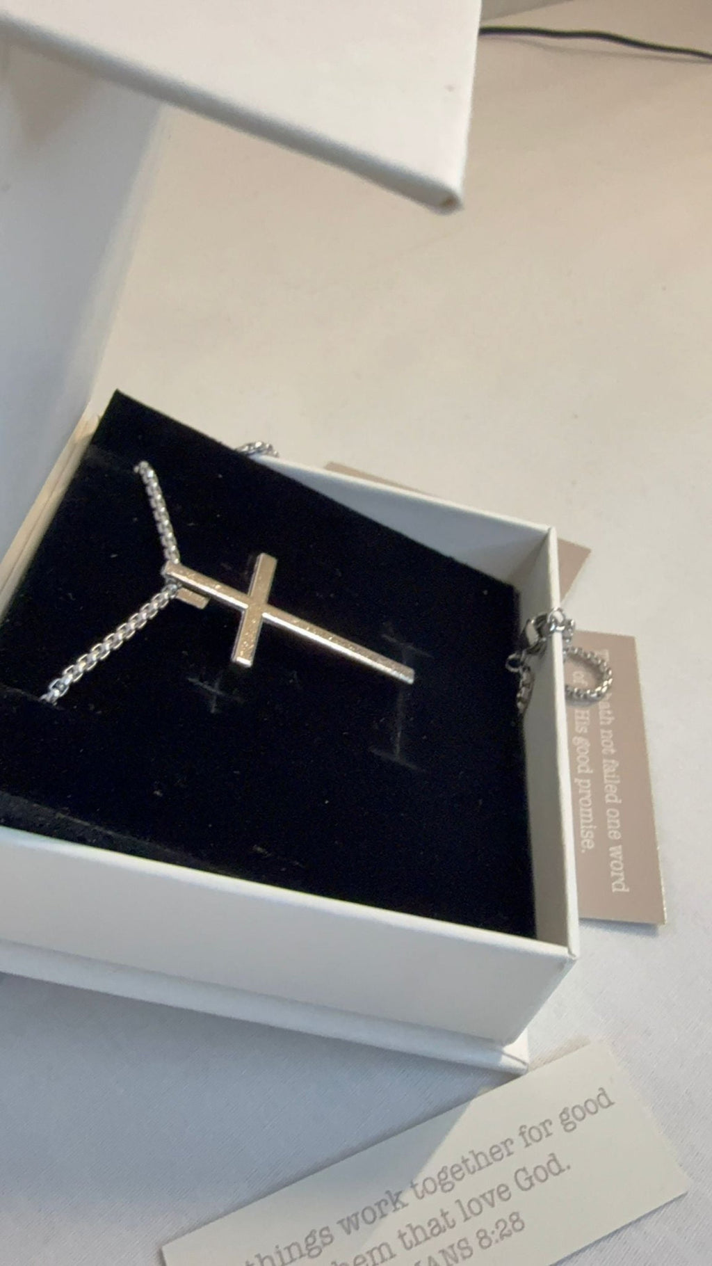 medium Cross Pendant Chain